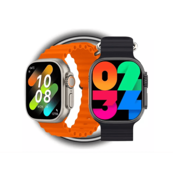 Smartwatch C10 Ultra 49mm Serie 10 NFC Jogos Com Pulseira Extra Lançamento