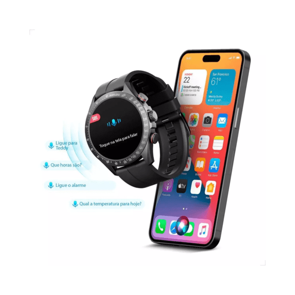 Smartwatch Xiaomi Haylou Solar Pro Amoled A Prova D'água - Image 3