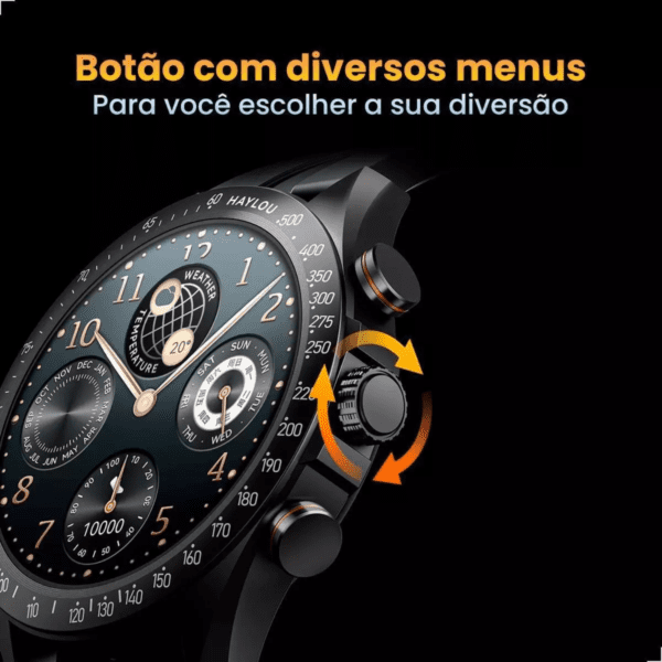 Smartwatch Xiaomi Haylou Solar Pro Amoled A Prova D'água - Image 7