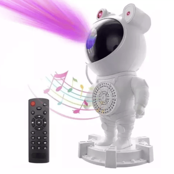 Astronauta Star Light - Projetor Led e Caixa de Som