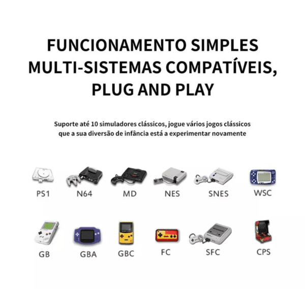 Game Stick 4K Retro Gd10 35.000 Jogos 2 Controles Sem Fio Original - Image 3