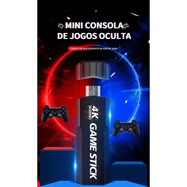Game Stick 4K Retro Gd10 35.000 Jogos 2 Controles Sem Fio Original - Image 8