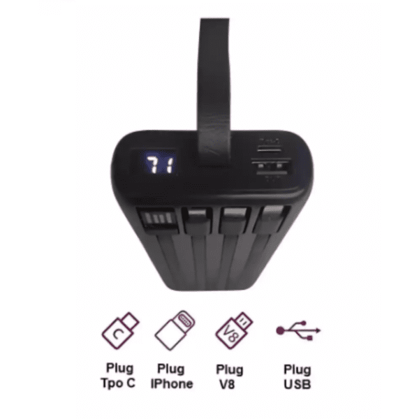 Carregador Portátil Power Bank 20.000mah Hmaston - Image 6